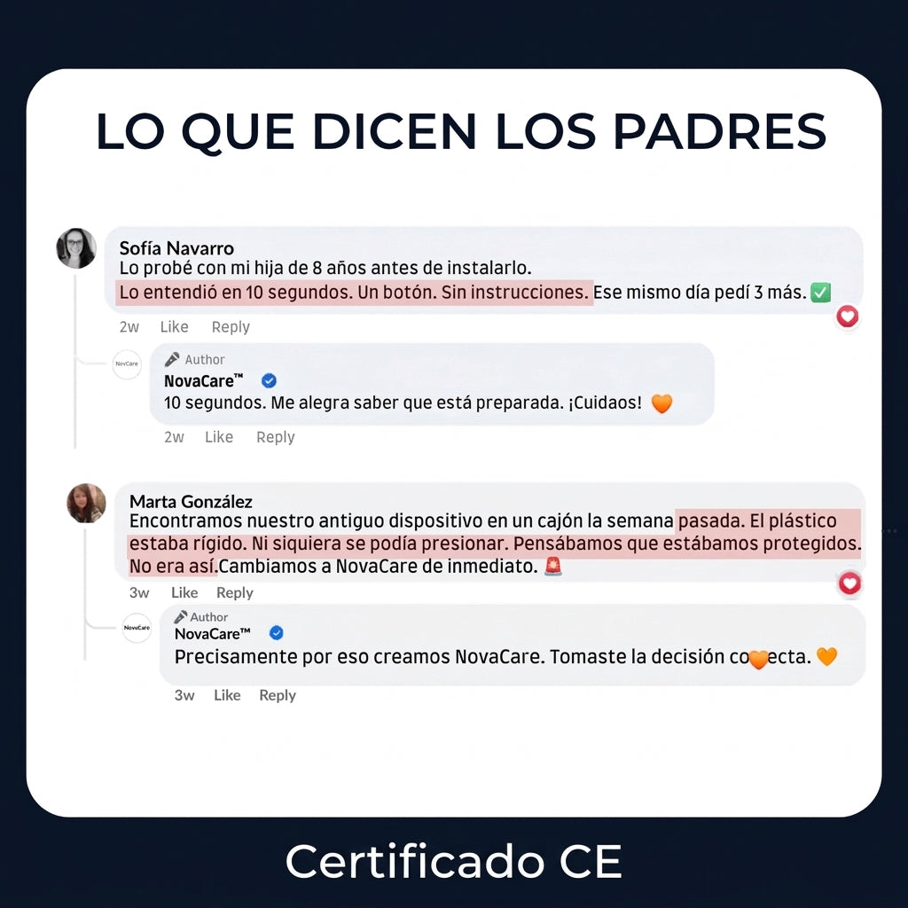 NovaCare Dispositivo Antiatragantamiento de un Solo Botón