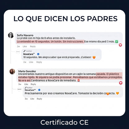 NovaCare Dispositivo Antiatragantamiento de un Solo Botón